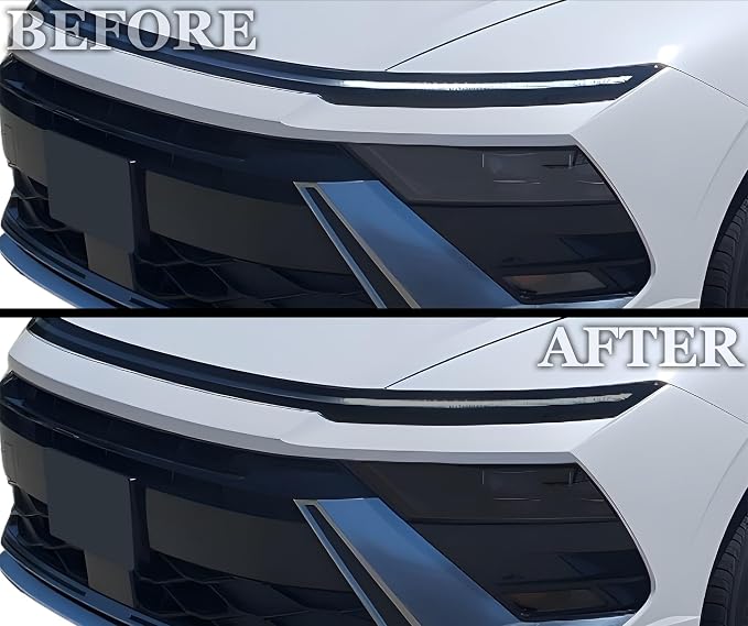 BOGAR TECH DESIGNS Precut for Hyundai Sonata 2024-2025 Full Headlight Taillight - Image 3
