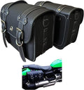 Motorcycle Saddlebags, Scooter Powersports Faux Leather Saddle Bags Motorcycles by Unknown
