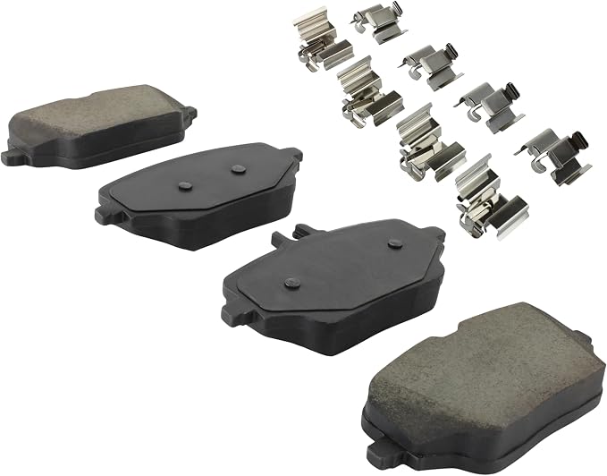 Premium Ceramic Rear Brake Pads Compatible - Image 2