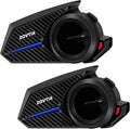 Motorcycle Helmet Headset, 8 Riders Intercom Headset Communication System by ZOVITX