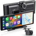 Apple carplay & Android Auto, Wireless Double din 10.26 inch Dash Cam by Unknown
