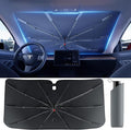 Car Windshield Sun Shade, Spring Structure Umbrella Sunshade by Bolamp