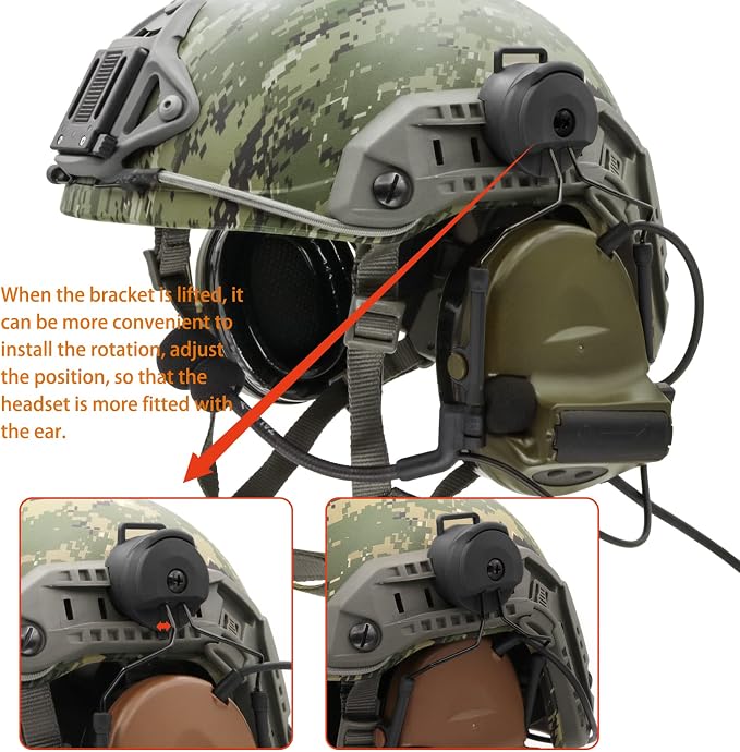 COMTA 2 Helmet-Type Tactical Headset - Image 6