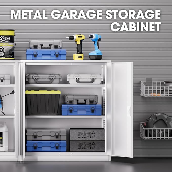 DNA MOTORING 36'' Metal Storage Cabinet, Locking Tool Cabinet - Image 6