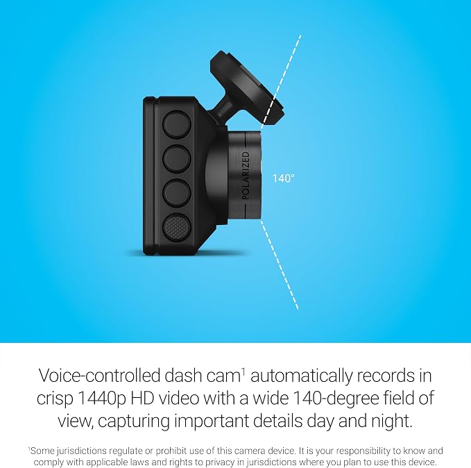 Garmin Dash Cam™ X210, Compact 1440p HD Dash Cam - Image 3