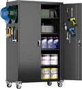 2025 Upgraded Wide & Deep Garage Storage Cabinet by SUXXANFurniture
