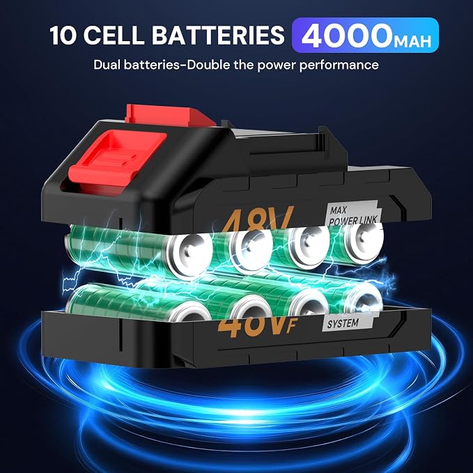 Turbodry 13000RPM Cordless Car Dryer & Turboglass Blower – Dual Batteries - Image 6
