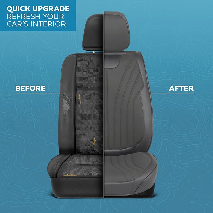 Elite Edition Faux Leather & Suede Seat Covers - Image 6