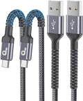 USB to USB C Cable 3A Fast Charging, USB A to USB C Charger Cord, Upgraded by PRAKIE