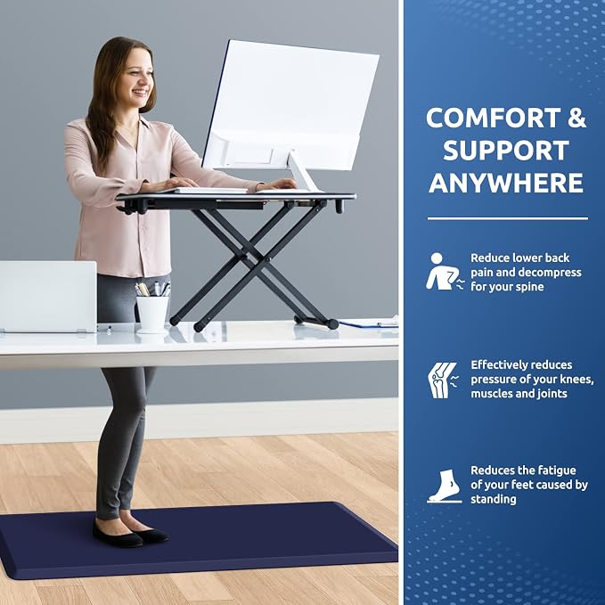 KitchenClouds Kitchen Mat Cushioned Anti Fatigue Kitchen Rug 17.3"x39" - Image 4