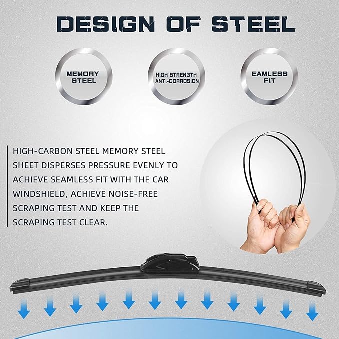 AUTOBOO 22"+20" Windshield Wipers - Image 5