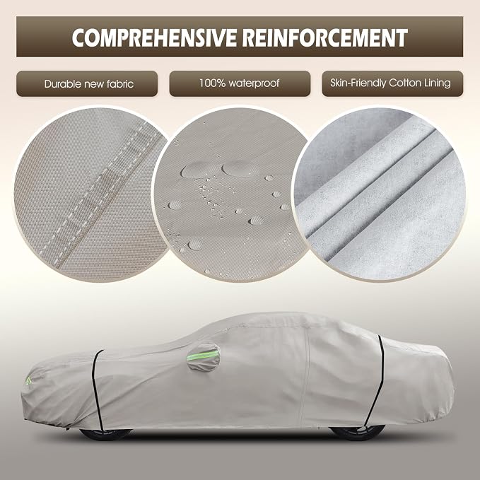 Migaven 6 Layers Car Cover Custom Fit - Image 3