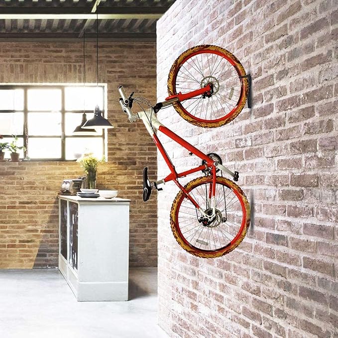 Dirza Bike Rack Garage Wall Mount Bike Hanger Bike Hooks Bike Storage Bicycle - Image 5