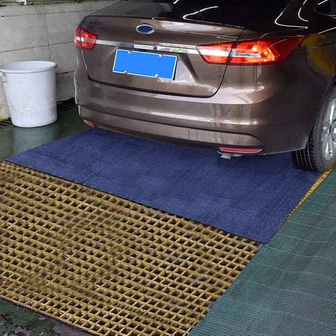 Garage Floor Mat, Absorbent Fabric, Anti-slip and Waterproof Backing, Garage - Image 8