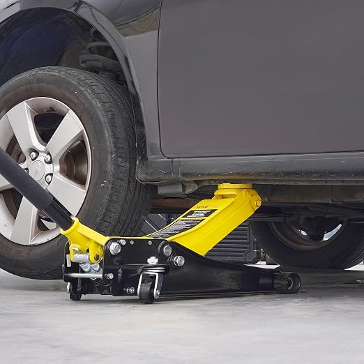 VEVOR Low Profile Floor Jack 2 Ton, Heavy Duty Iron Hydraulic Racing Floor Jack - Image 8