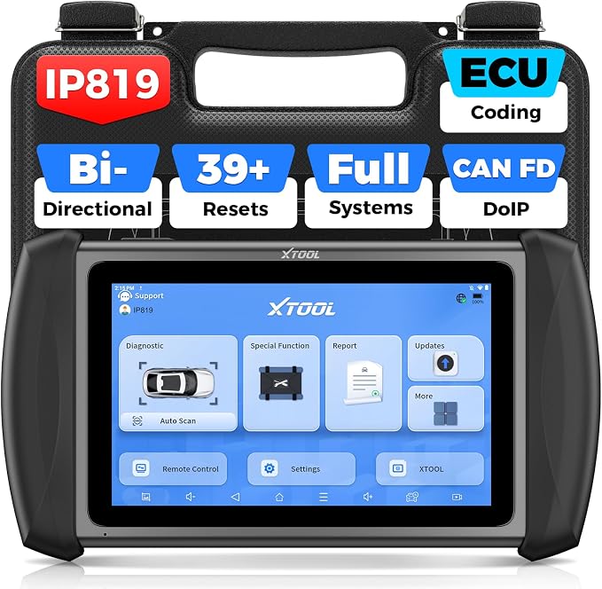 XTOOL IP819 V2.0 Bidirectional Scan Tool, 2025 Upgraded OBD2 Scanner by XTOOL