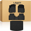 LASFIT Floor Mats & Trunk Mat for Honda CR-V 2017-2022, All Weather Protection by LASFIT