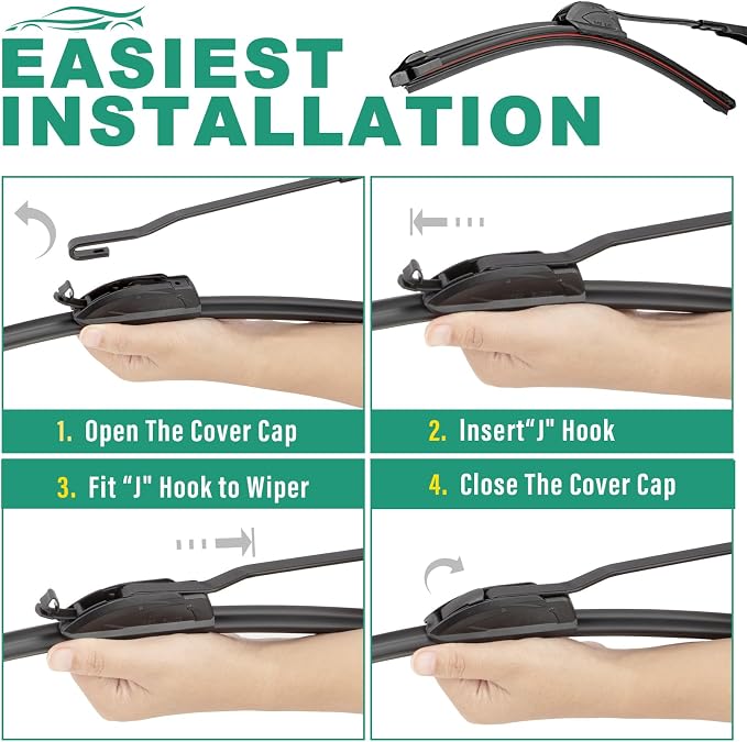28" 18" 12" Windshield Wiper Blades Replacement - Image 7