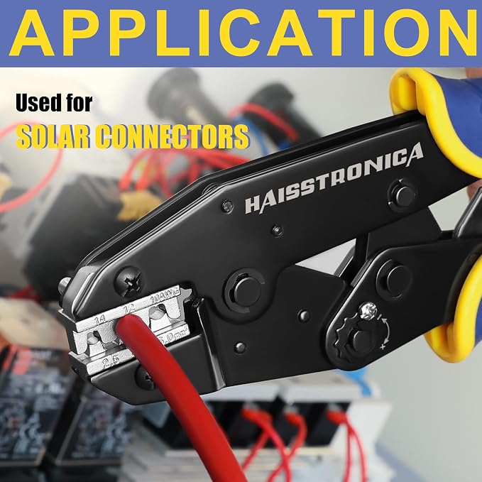 haisstronica Crimping Die for Solar Connectors, 14-10 AWG - Image 4