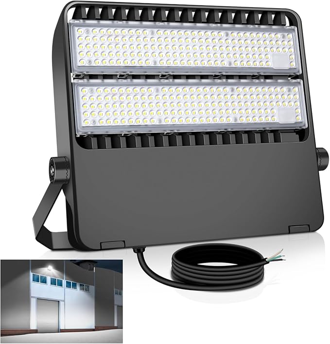 LED Stadium Lights, Extremely Bright 36000 Lumen Outdoor Stadium Flood Light by TOMOURD