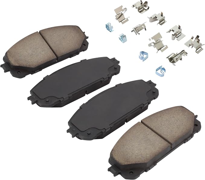 Premium Ceramic Front Brake Pads Compatible - Image 2