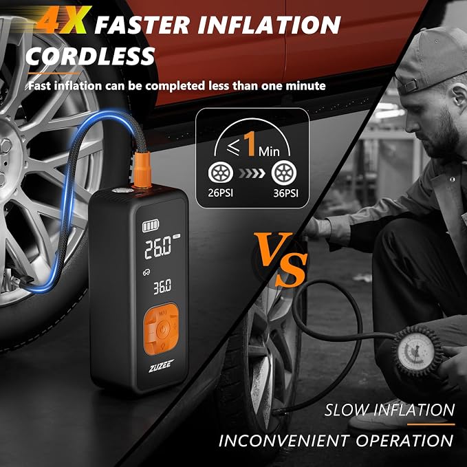 Tire Inflator Portable Air Compressor - Image 2