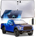 Windshield Sun Shade Umbrella: for Ford-F150 2015-2025 2023 2024 by HIMUMOY