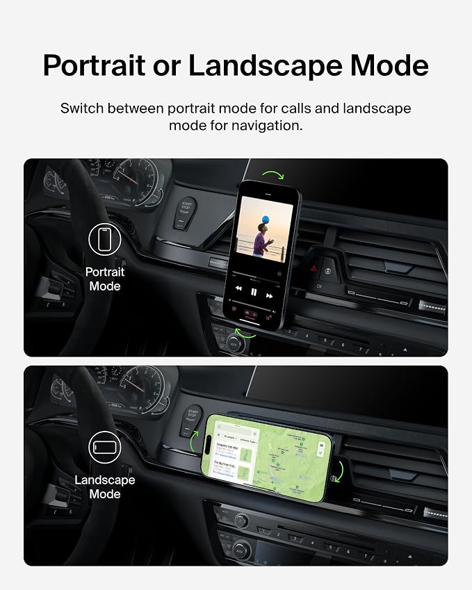Belkin MagSafe Vent Mount Pro MagSafe iPhone Mount - Image 6