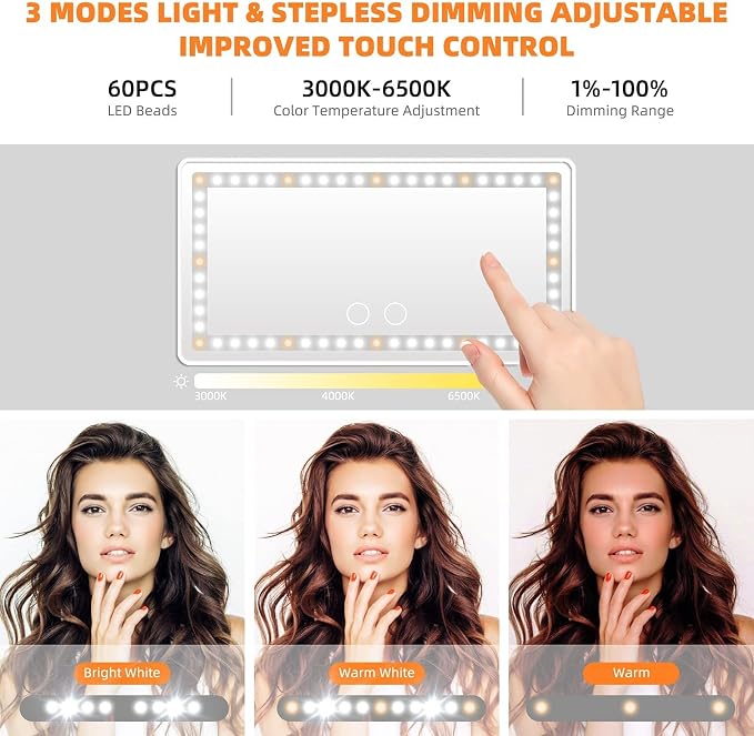 Car Sun Visor Vanity Mirror, - Image 3