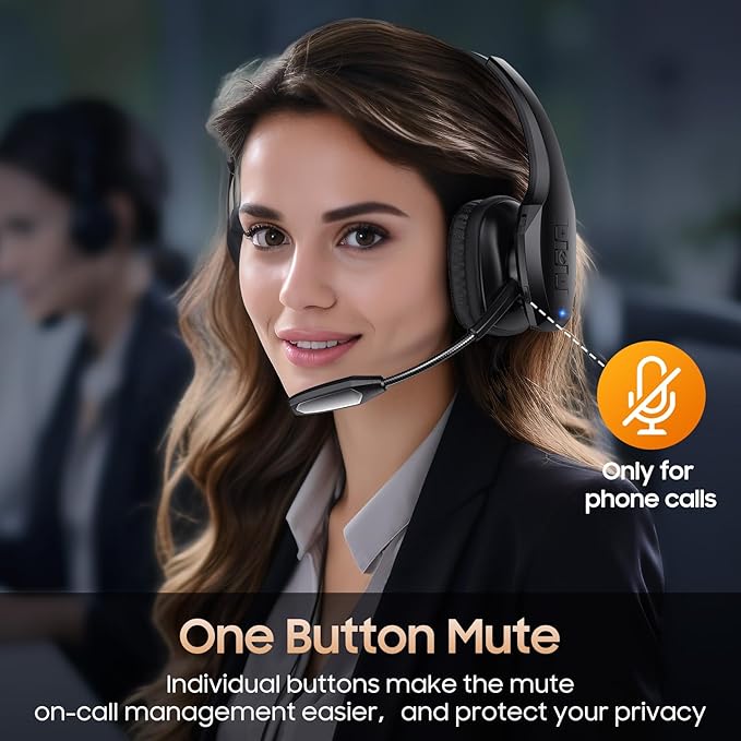 Trucker Bluetooth Headset, Wireless Headset - Image 6