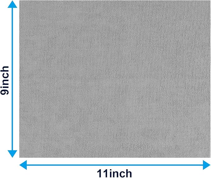 GLIMGLINT Microfiber Cleaning Cloth, 100 Pack Cleaning Rags, Ultra Absorbent - Image 6