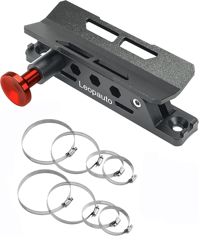Vehicle Fire Extinguisher Mount Bracket, Aluminum Adjustable Quick Release Roll by Leopauto