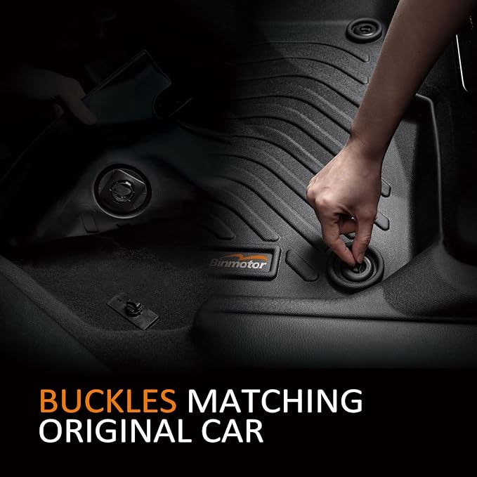 Binmotor-Floor Mats for Lincoln Nautilus 2024 2025, All Weather Mats for - Image 4