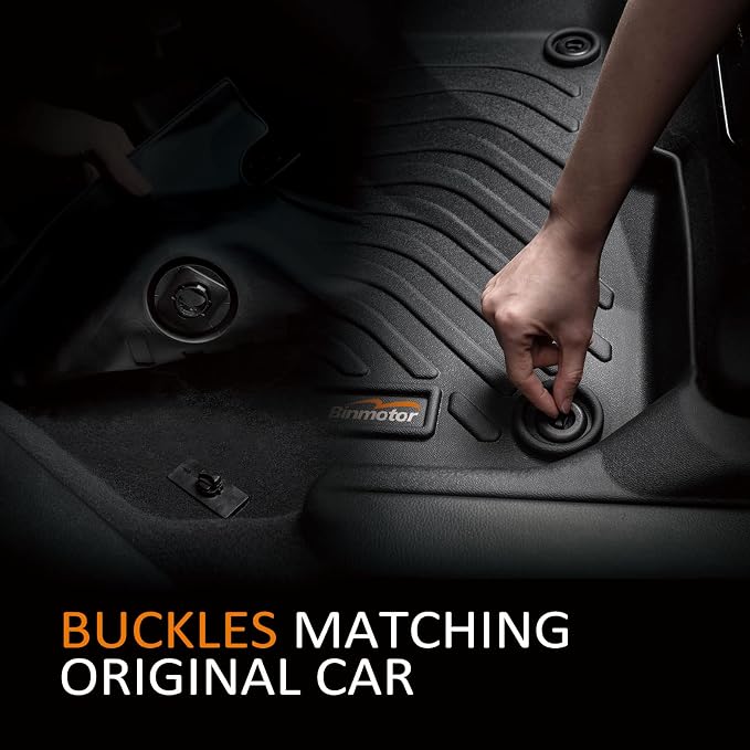 Binmotor-Floor Mats Cargo Liner Full Set - Image 5