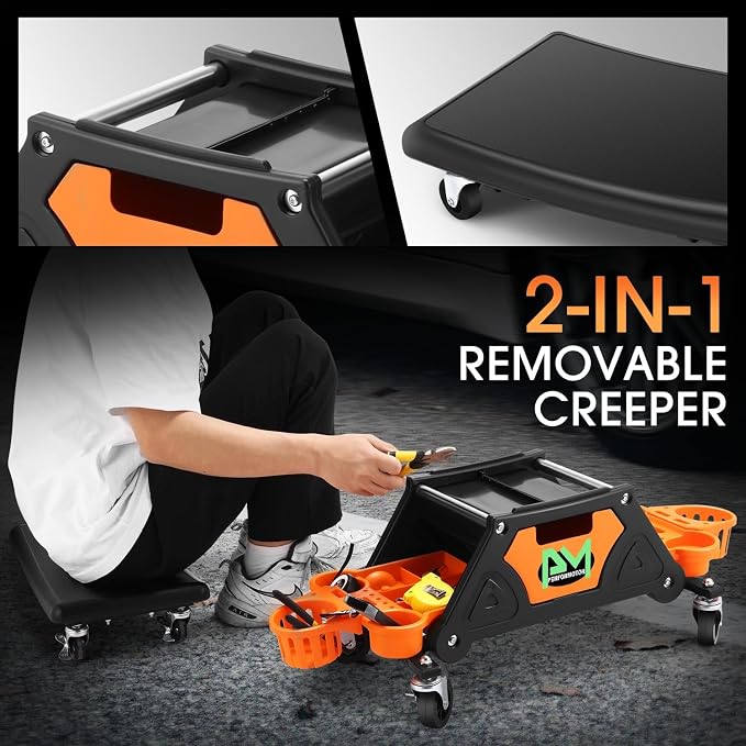 PM PERFORMOTOR Mechanic Stool - Image 6