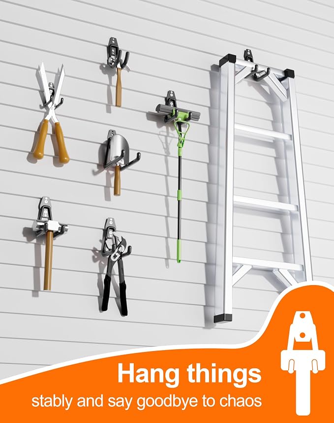 QcoQce 11 Pack Garage Hooks Heavy Duty - Image 5