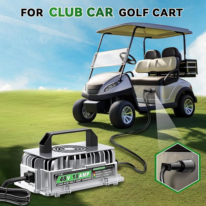 48 Volt 18 AMP Golf Cart Battery Charger - Image 6