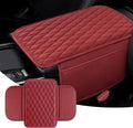 Car Center Console Cover, Upgraded Leather Arm Rest Cover by Unknown