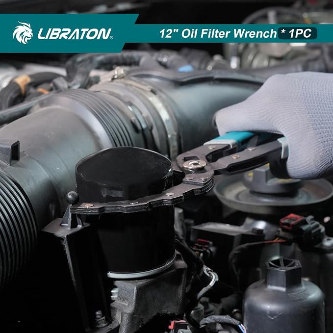 LIBRATON Oil Filter Wrench, Quick Adjustable Oil Filter Removal Tool - Image 7