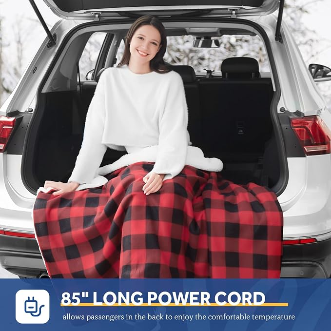 Sealy 12-Volt Heated Car Blanket - Image 9