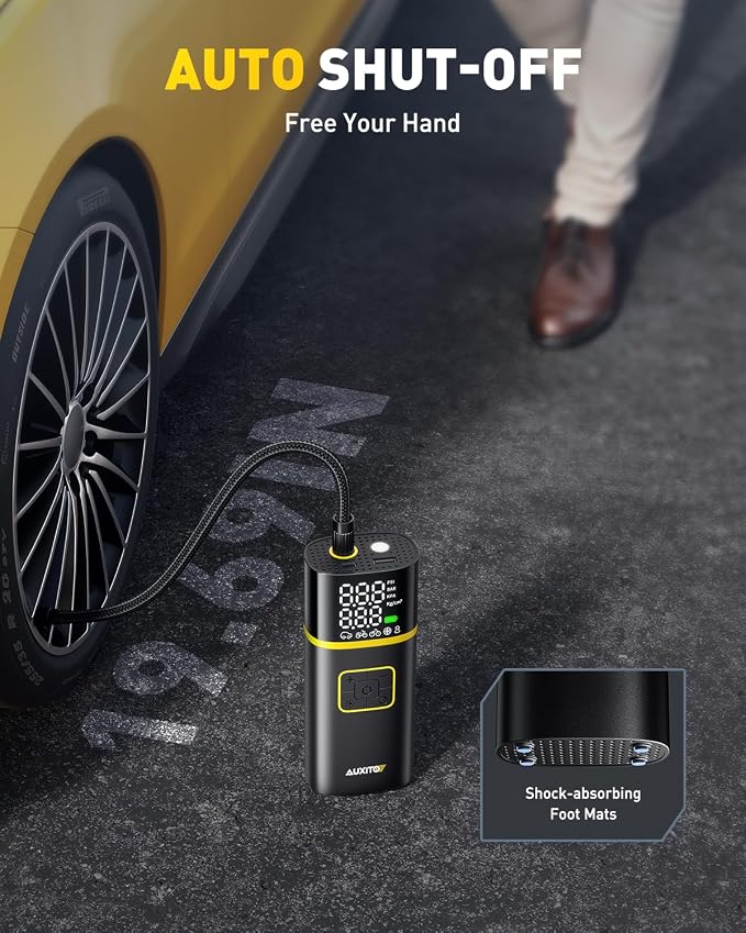 AUXITO Tire Inflator Portable Air Compressor - Image 8