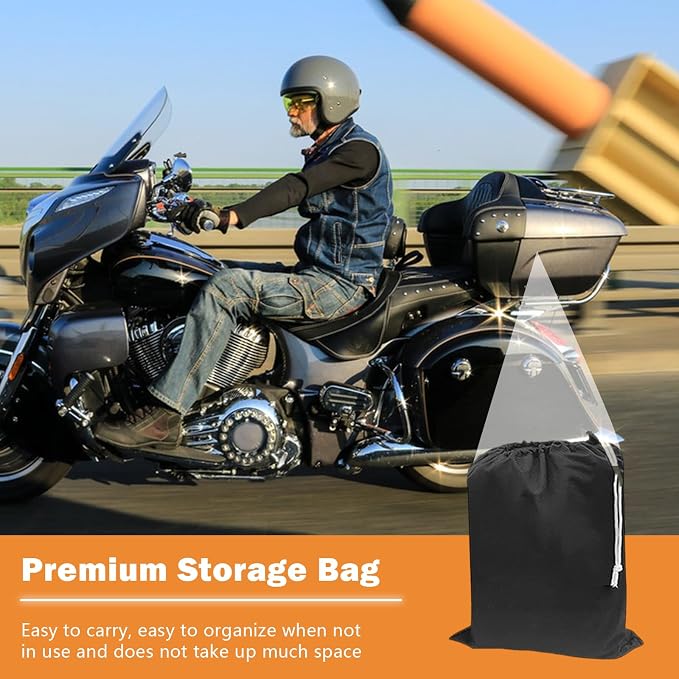 Motorcycle Cover, with Vents Dirt Bike Cover, - Image 5