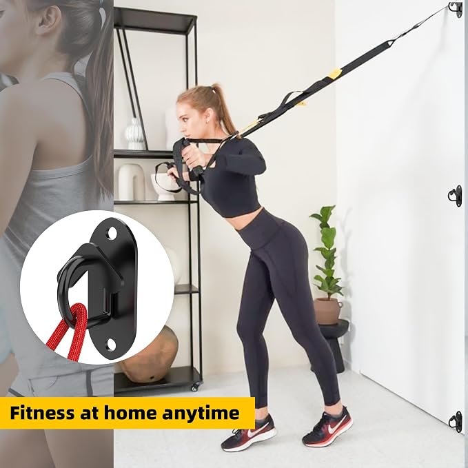 Resistance Band Wall Anchors System, Wall Mount Workout Anchors - Image 5