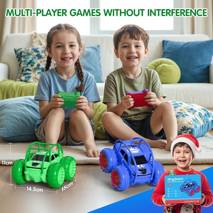 Remote Control Car, Fast Direct Charging RC Cars Amphibious Rechargeable Stunt - Image 6