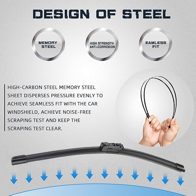 AUTOBOO 26"+16" Windshield Wipers - Image 5