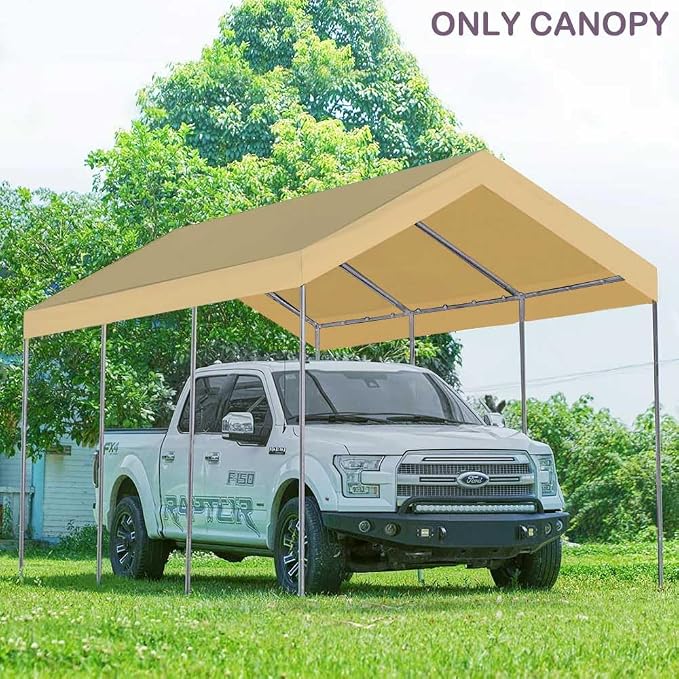 12'x20' Upgraded Carport Replacement Top Canopy Cover - Image 5
