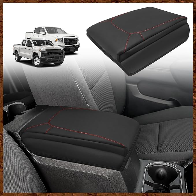 Muslogy Center Console Armrest Cover Compatible by Muslogy
