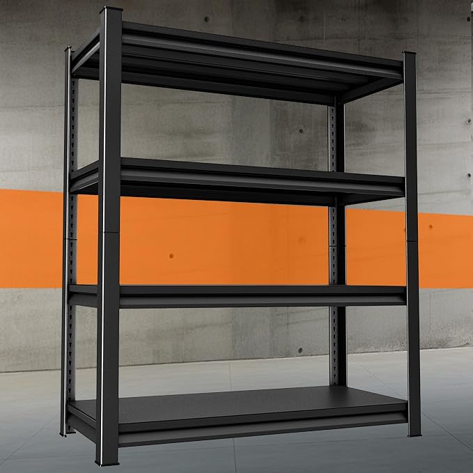 Garage Storage Shelves Heavy Duty, 48”W Garage Shelving and Storage Rack by Huhaneon