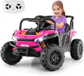 Costzon Kids UTV, 12V Battery Powered Electric Off-Road Car w/Remote Control by Costzon