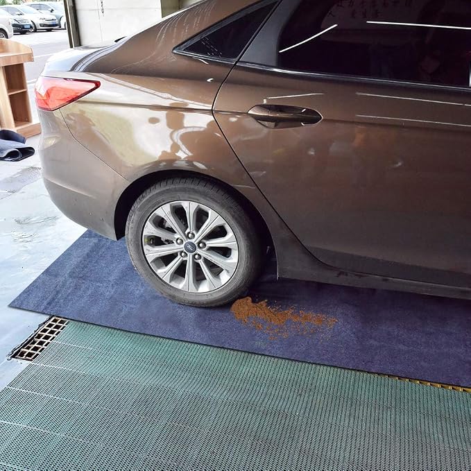 Garage Floor Mat, Absorbent Fabric, Anti-slip and Waterproof Backing, Garage - Image 5